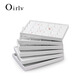 Duobaoni high-end jewelry tray jewelry display disc ring necklace earring bracelet display disc jewelry display disc ring ring spline plate (moonlight white)-P12804