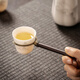 Porcelain brand tea set Jade Porcelain Tea Ceremony Six Gentlemen Household Tea Set Accessories Tea Spoon Tea Clamp Tea Needle Pot Pen Tea Cylinder Set Suet Fat Jade Porcelain <The Rising Sun> Six Gentlemen Tea Ceremony
