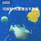SUNNYBEBE宝宝洗澡戏水玩具洗头水勺水瓢勺婴幼儿游泳玩具舀水勺软萌小花洒 【新生儿戏水洗头小花洒】-青绿