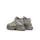 Tianmeiyi papa chaussures à lacets sports polyvalents épaisses épaisses hautes chaussures décontractées pour femmes printemps et automne CJ841dd4 gris 37