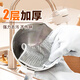 Home KATEI STORY Japanese brand steel wire dishcloth antibacterial steel wire ball stove stainless steel cleaning rag dishwashing pot artifact enlarged and thickened 3 pieces