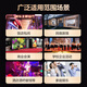 ToBaGe home ktv audio set complete set of singing equipment dual system karaoke karaoke all-in-one machine home living room TV projection external floor-standing singing karaoke theater speaker configuration 11 12-inch fever version + 500G karaoke machine + fever microphone