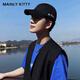 MAINLYKITTY男士棒球帽2025款四季韩版鸭舌帽子休闲太阳帽节日送男友礼物 浅卡其-礼盒装