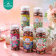 Jasmine Tong Jasmine Tong Handmade Tea Cake Shop European Style Flowered Tea Dried Fruit Rosella Flowered Tea Xiamen Gulangyu Flowered Tea Canned Tea Strawberry Flavor 1 Bottle