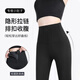 Jerry Mock Shark Pants Women's Outerwear New Autumn and Winter Seamless Butt Lift Leggings High Waist Zipper Tummy Control Yoga Plus Velvet Pants Black Lambswool L Recommended Weight 107-120 Jin Jin is equal to 0.5 kg