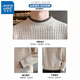 Jeanswest wave pattern sweater men's autumn and winter trendy brand sweater clothes fake two-piece sweater plus velvet thickened half turtleneck sweater 10230/8129 Khaki plus velvet 2XL (about 145~160Jin Jin is equal to 0.5 kg can be worn)