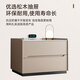 LUOSEN slate bedside table modern simple light luxury high-end bedroom installation-free bedside table light gray