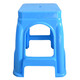 Wenstan W826 Taburete de plástico Simple Taburete de taburete Silla cuadrada Silla cuadrada Taburete Simple Taburete Azul 27*27*46cm