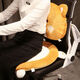 Yingzhu'er comfortable lumbar cushion soft butt cushion sedentary office cushion all-in-one dormitory back cushion car butt cushion rabbit chair cushion body 45X45X9 cm