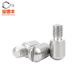 Baodefeng 304 Edelstahl GB831 Einklapper externer Gewindezylindrisch-Stiftkopf-Stiefschraubenschacht-Position Pin Komplett Sammlung M5x16 {2} Flacher Kopf