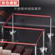 Huixiang stainless steel 5-meter wire (one pair) warning line, isolation belt, telescopic belt, 2 pieces, one-meter wire railing, courtesy pole, queue guardrail, warning post, telescopic fence