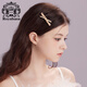 Royal sasa royal salsa hairpin Korean style elegant headwear small fresh hair accessories horizontal clip spring clip hair top clip ponytail clip