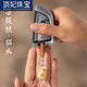 DING FEI Charcoal-grilled Cat Claw Bodhi Root Car Keychain Exquisite Pendant Peace Pendant Mobile Phone Chain Good Luck Small Gift Ornament [Peace and Joy] Osmanthus Cat Claw Bodhi Cell Phone A24-301