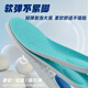 ORHUIHIN badminton sports insoles for men, high elasticity, shock absorption, deodorization, breathability, non-slip foot protection, victor Yonex, suitable for women, shock absorption and pressure reduction, 2 pairs, size 4142, can be cut