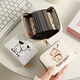 Maiweini Pacchard Dog Card Sac Femme Nouvelle carte de carte de grande capacité Multi-carte Coupon Portefeuille Zipper étudiant Certificat de carte bancaire mignon Certificat de cul [18 Cartes + 2 Positions multi-fonctions] 18
