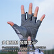 Amadeus Degora anti-slip thin sun protection fishing gloves summer sea fishing gloves men's wear-resistant non-stick bait special gloves interstellar gray 2XL