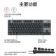 罗技（Logitech）K845机械键盘有线 吾皇万睡联名款 商务办公全尺寸游戏电竞吃鸡LOL键盘 K835吾皇系列【白色】 TTC青轴