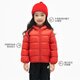 aqpa [95 white duck down/three-defense] Children's down jackets for winter boys and girls can store handsome cute and warm Yanyu 110 (40g of down filling)