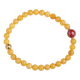 Potala Palace Beeswax Cinnabar Bracelet for Men and Women Amber Ball Beads Wenwan Bracelet Single Circle Snake Year High-end Beaded Birthday Gift Beeswax Cinnabar Bracelet
