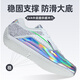 Li Ning (LI-NING) fencing shoes for men and women indoor training competition fencing sports equipment for children and adults same style non-slip and breathable new model LDAT101-1 electric silver 33