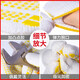 Qianjiadi gloves work labor protection gloves anti-slip dispensing wear-resistant line gloves dot plastic thickened glue-coated gloves work on construction site men and women [12 pairs]
