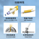中科光电 单模光纤跳线 单模双芯 双工光缆尾纤 UPC电信级 9/125μ光纤线 FC-FC单模 ZK-FC-FC/OS2-SS 5米