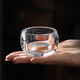Herren -Tee -Trinken Master Tasse Kristall Tee Tasse Japanische Hand Presse Tasse Wasabi Tasse Pu'er Tea Tasse Transparente Glasschale 6180 Geely Cup 35 ml 200 ml