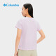 Columbia哥伦比亚T恤女25春夏户外吸湿干爽透气休闲圆领短袖AR5795 686 M 160/84A