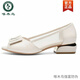 Woodpecker 2025 new summer versatile fish-mouthed women's sandals mesh low heel shallow mouth thick heel flat shoes black 39