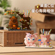 冠巢卡皮巴拉笔筒积木拼装益智玩具男孩6-12儿童玩具女孩生日礼物拼图