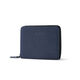 QUEEN TRIP simple card bag for men, multiple card slots, large capacity, anti-theft driver's license, bank card, anti-demagnetization, multi-function wallet, royal blue, medium organ, 24 card slots