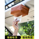 Runhua New Year's high-looking car roof tissue box magnetic car tissue box automatic ceiling car sunroof tissue box hanging car leather cherry red