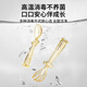 Excellent baby food spoon ppsu Yuanbao spoon children's baby training fork and spoon to learn to eat independently [single spoon] - free storage box