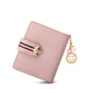 Golden Fox (Foxer) Cowhide Women's Billet Gran capacidad Bolsa corta Bolsa Bolsa Monedas Clip de monedas de moneda Luz de lujo de lujo Regalo de cumpleaños