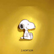 WEISHINI Cartoon Snoopy Brooch Cute Puppy Japanese Metal Badge Men's and Women's Personalized Pin Bag Ornament Snoopy