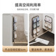 Youqin bathroom slipper rack without punching toilet storage rack, shoe storage wall-mounted door, toilet drain rack