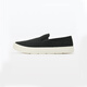 
MUJI (MUJI) is universal for men and women, not easy to get wet, lazy sneakers, small white shoes, canvas shoes, men's shoes, women's shoes, black 255mm / 41 size (size is larger and one size smaller)