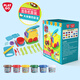 
PLAYGO Rice Colorful Mud Non-toxic Children's Toys for Boys and Girls DIY Colorful Mud Ultra Light Clay Handmade Noodle Set 8801