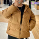 阿迪达斯 （adidas）羽绒服女装2024秋冬新款运动服保暖连帽上衣夹克外套JV6191 JV6191棕色 M