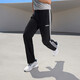 Adidas Herrenhose Neu Laufen Training Fitness Sporthose Lässige Atmungsaktive Modehose Gestrickt Bequeme Jogginghose Hose EI9761/Schwarz Gestrickt/Seite Drei Streifen XL
