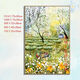 Taoli Family Healing Spring and Summer Puzzle 1000 piezas para amigos con regalos hechos a mano costumbres de alto valor para juguetes educativos para niños Tree-P841 1314 piezas de madera + marco de fotos de madera maciza