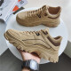 Neun-Zoll-Sunny Workwear-Schuhe Sneakers Martin Boots Herren 2024 Frühlings- und Herbst neue Männer Sportschuhe Freizeitschuhe Arbeitspezie Trendy Schuhe Outdoor Workwear Freizeitschuhe B6873 Khaki 42
