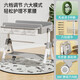 Jiexingguan Windel Tisch Babypflege Tisch Baby Windel Windel Windel Windel Tisch Berührungstisch Baby Operationstisch Streifer leer hoch und niedrig einstellbar + universelles Rad + faltbar