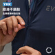 EVR Cycling Windproof Vest Cycling Suit Men's and Women's Same Top Jacket Highly Elastic Breathable Water-Repellent Bicycle Ascent Feng Yue - Obsidian Black 2XL