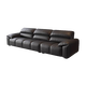 DUOFEI Kingdom Geothe Great Leather Sofa italien MINIMALISTIQUE MOWNIMAL MOWNI-PERSON PERSONNE DIRECT ROW APPARTEMENT 2025 NOUVEAU Meubles de salon Y728 Version de luxe de 3,2 mètres à rang direct direct [Modèle de latex] Emballage complet Couche de vache