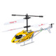 Show de luz cálida con aviones con dron de altura fija, aeronave de modelos de helicópteros de control remoto resistente a la caída, juguetes para niños, helicóptero de control remoto de 3.5 canales (rico modelo de electroplatación de alta gama de oro y plata con siete