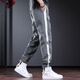 Pantalon décontracté de New Balance pour hommes minces fine marque de design de design harem pantalon harilé pantalon de sport à séchage rapide pantalon britannique