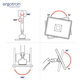 
Aigesheng HX-VHD Heavy Duty G9 Monitor Bracket 57-inch Ultra Large Screen Computer Bracket Monitor Bracket Arm Rotary Computer Bracket Desktop Base Elevated Rack 45-693-224