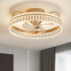 Fuxin modern light luxury bedroom fan light atmospheric ceiling fan lights dining room fan lights Guangdong Zhongshan lamps 686 models 50CM+360 headless
