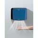 Sèche-linge à main séchoir induction automatique sèche-linge en acier inoxydable sèche à main commerciale A3892 en acier inoxydable bleu (style long)